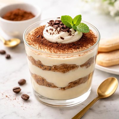 Tiramisu pudding