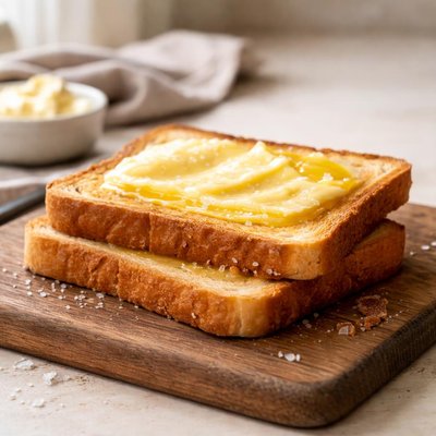 Toast butter