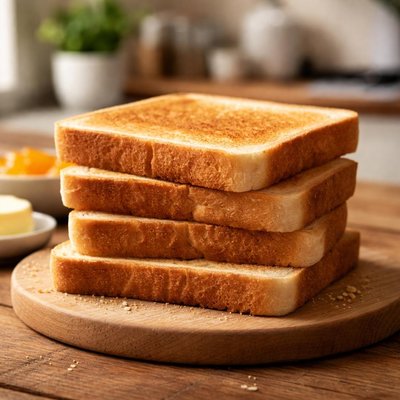 Toast white bread