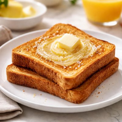 Toast with butter