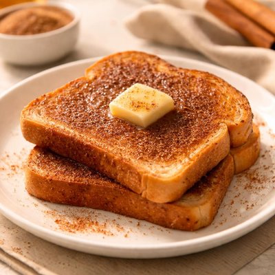 Toast with cinnamon sugar