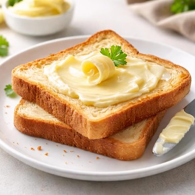 Toast with margarine