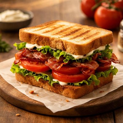 Toasted blt sandwich
