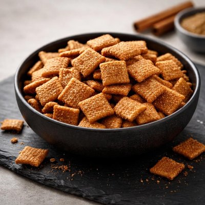 Toasted cinnamon cereal
