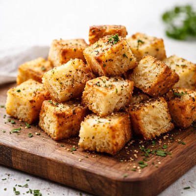 Toasted croutons