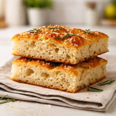 Toasted focaccia