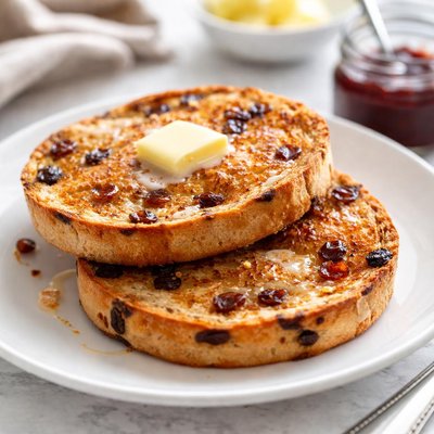 Toasted tea cake