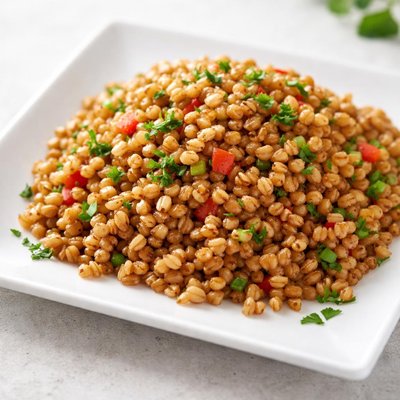 حبوب قمح محمصة