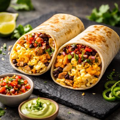 Tocaya breakfast burrito