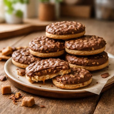 Galletas de caramelo pop