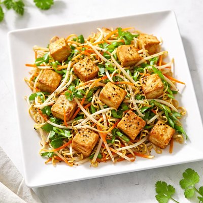 Tofu bean sprouts
