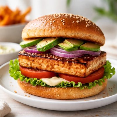 Tofu burger