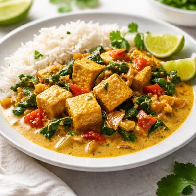 Tofu curry