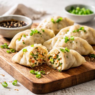 Tofu dumplings