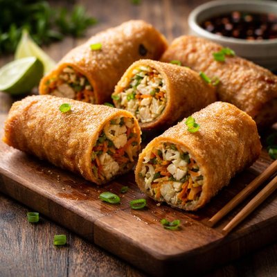 Tofu egg roll