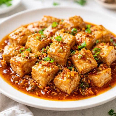 Tofu in sauce