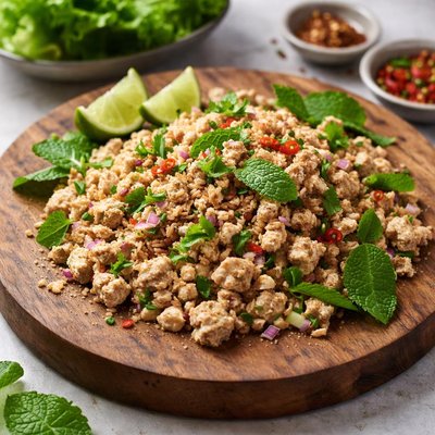 Tofu larb