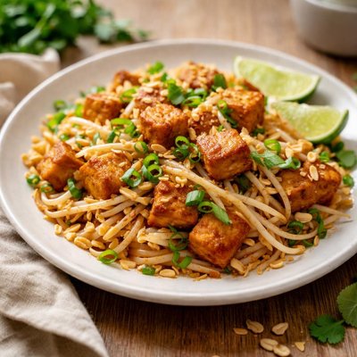 Tofu pad thai