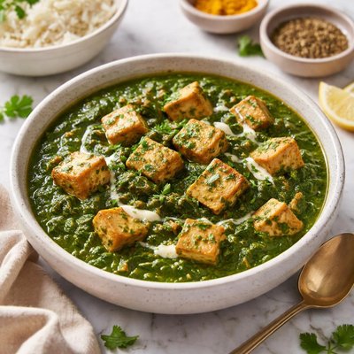 Tofu palak