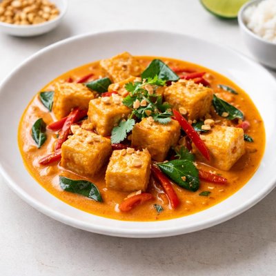 Tofu penang curry