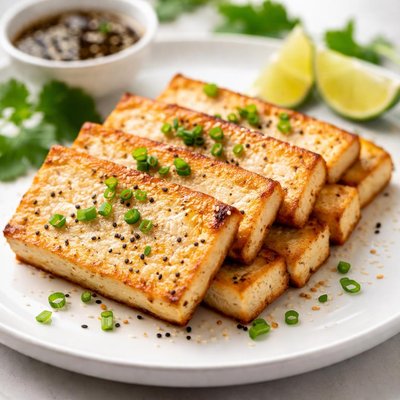 Tofu slices