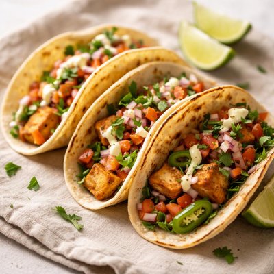 Tofu taco
