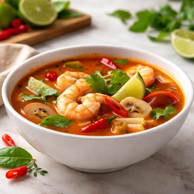 Tom yum broth
