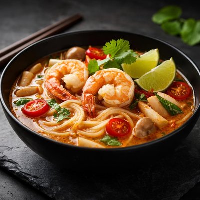 Tom yum noodle