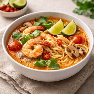 Tom yum noodles