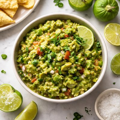 Tomatillo guacamole