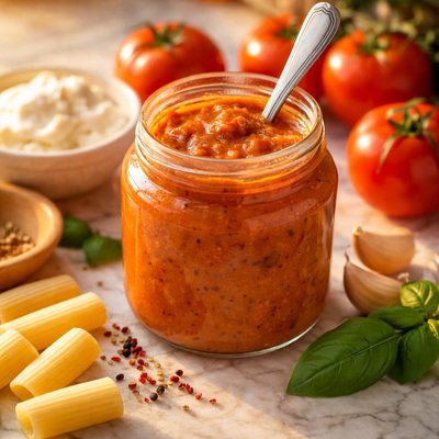 Tomato and mascarpone pasta sauce