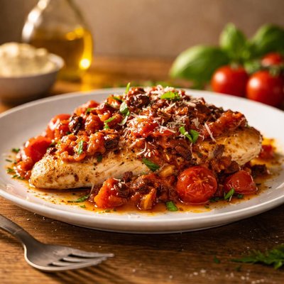 Tomato and romano chicken