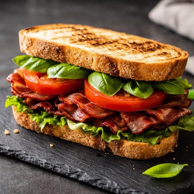 Tomato basil blt