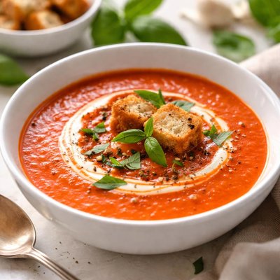 Tomato basil soup