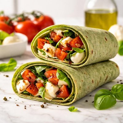 Tomato basil tortilla