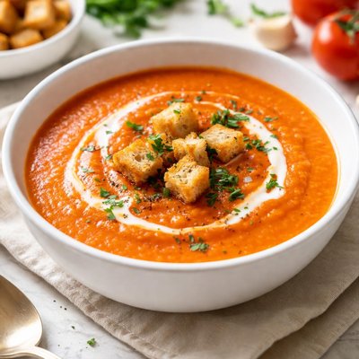 Tomato bisque soup