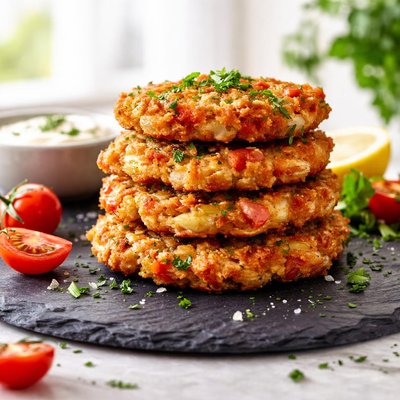 Tomato fritter