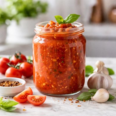 Tomato garlic sauce