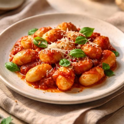 Tomato gnocchi
