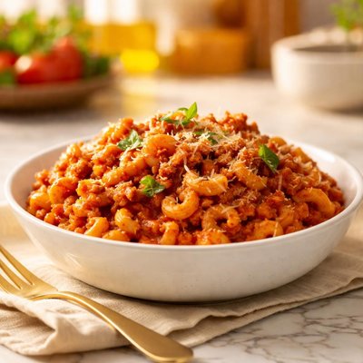 Tomato macaroni