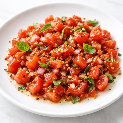 Tomato topping