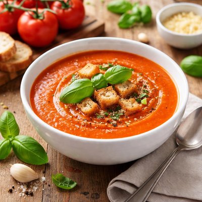 Tomatoe basil soup