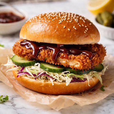 Tonkatsu burger