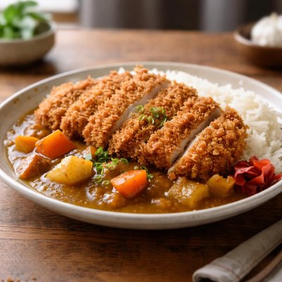 Tonkatsu curry