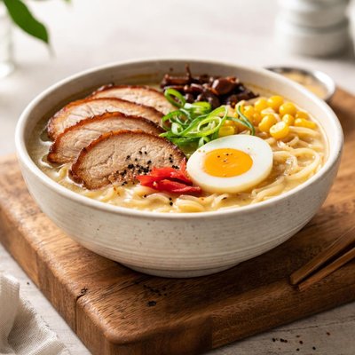 Tonkotsu instant noodles