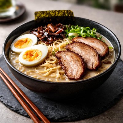 Tonkotsu pork ramen