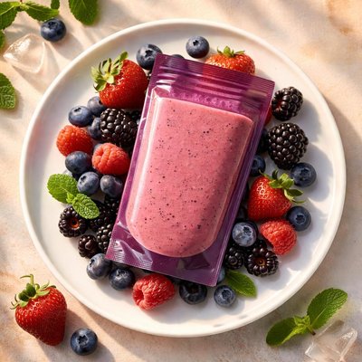 Too good smoothies mixed berry