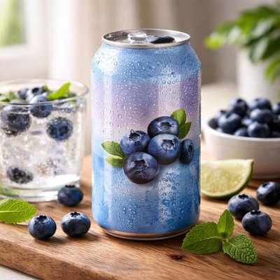 Topo chico blueberry sparkling water
