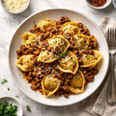 Tortelli alla bolognese