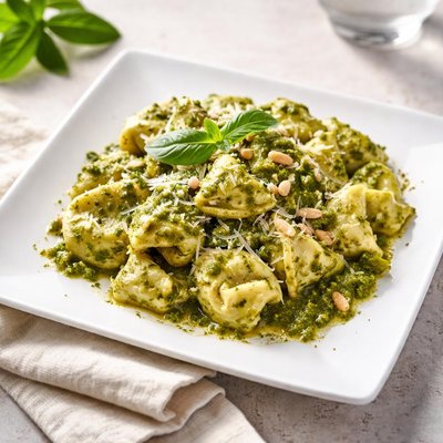 Tortellini al pesto